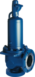 Клапан пружинный предохранительный с открытым кожухом LESER 4422 со сплошным соплом DIN Клапаны / вентили