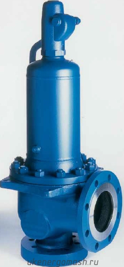 Клапан пружинный предохранительный с открытым кожухом LESER 4552 Клапаны / вентили